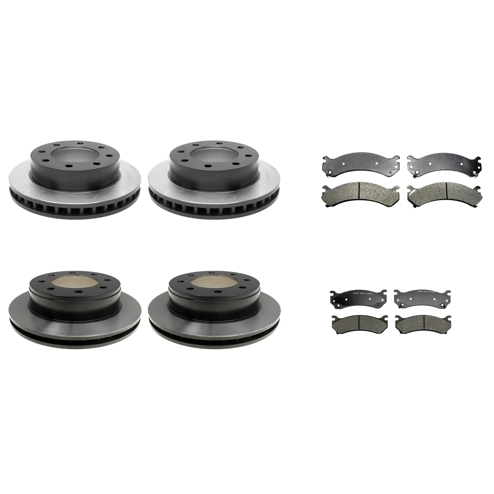 ACDelco Gold Brake Kit Disc Rotors Pads for GMC Sierra Yukon XL (2007–2014)