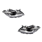 2Pcs Headlamp for Lincoln MKC (2015–2019) HID Lamp w/LED FO2518125 FO2519125