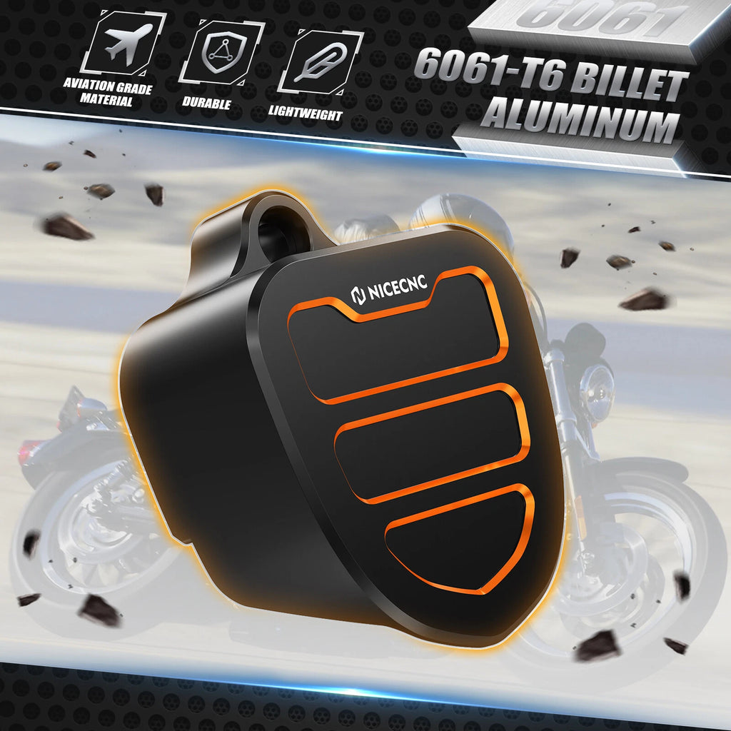 Aluminum Horn Cover Kit 61300523A for Harley Freewheeler FLRT (2018–2022)