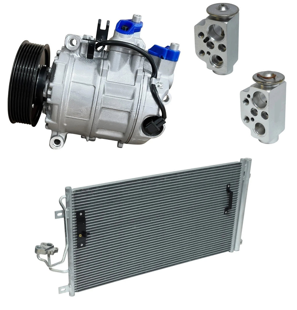 AC Compressor Kit With Condenser for Volkswagen Touareg 3.6L (2010–2018)