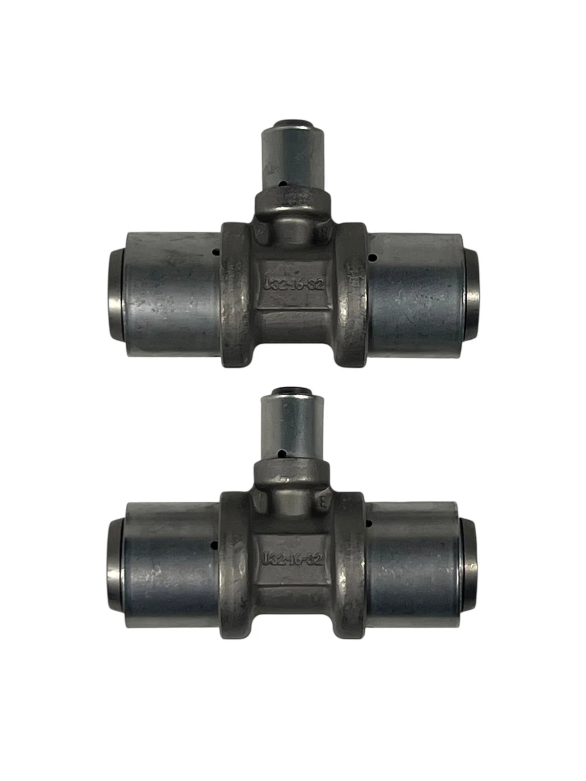 Set of 2 Tee Reducer Fittings for Uponor S-Press PLUS (32-16-32)