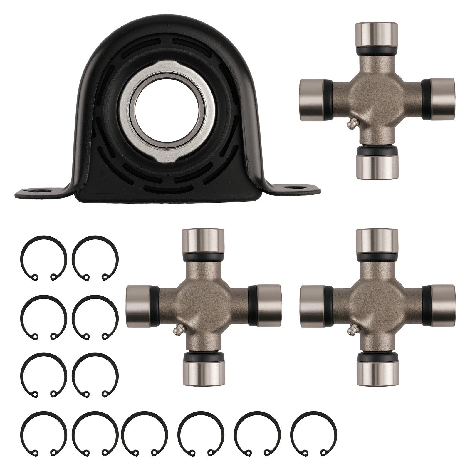 Driveshaft Carrier Bearing & U Joints for Ford F-250 F-350 (1999–2010)