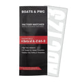 Set of 4 Boat PWC Identification Numbers Decal A-Z 0-9 White