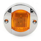1x 12V LED Yellow Side Marker Lights for Truck Trailer RV Boat