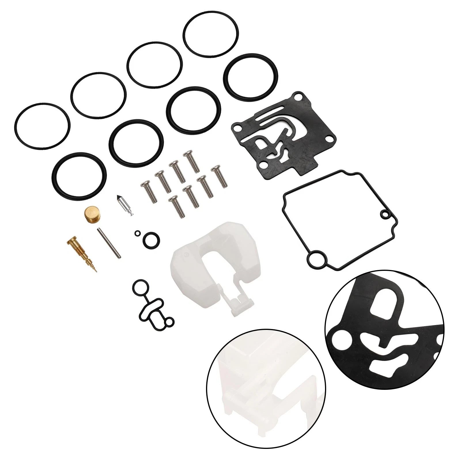 Carburetor Rebuild Kit for Yamaha F50-T50hp 4 Stroke (2001–2004) 62Y-W0093-11-00