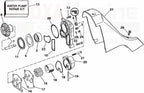 Water Pump Repair Kit for OMC King Cobra Sterndrive (1992–1995)