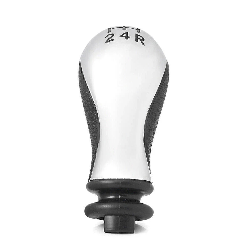 Silver 5 Speed Gear Shift Knob for Citroen C5, Xsara Picasso (2001-2008)