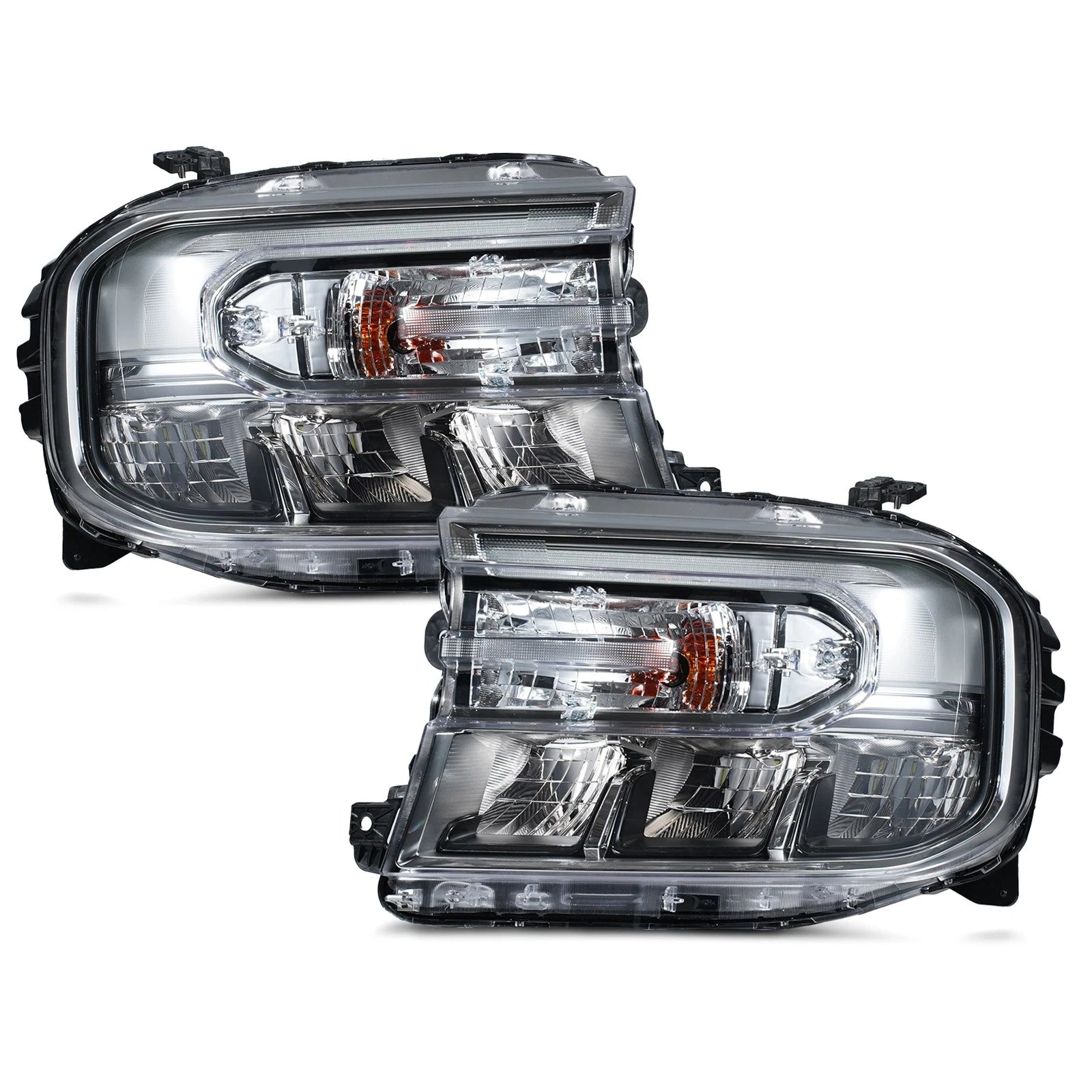 Set of 2 LED Headlights for Ford Maverick Lariat (2022–2024) w/ DRL & Module