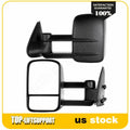 Manual Towing Side Mirrors for Chevy Silverado 1500/2500/HD/3500 (1999–2007)