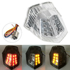 Turn Signal Tail Light for Yamaha Diversion 600 XJ6 FZ6 (2009–2017) Clear T9