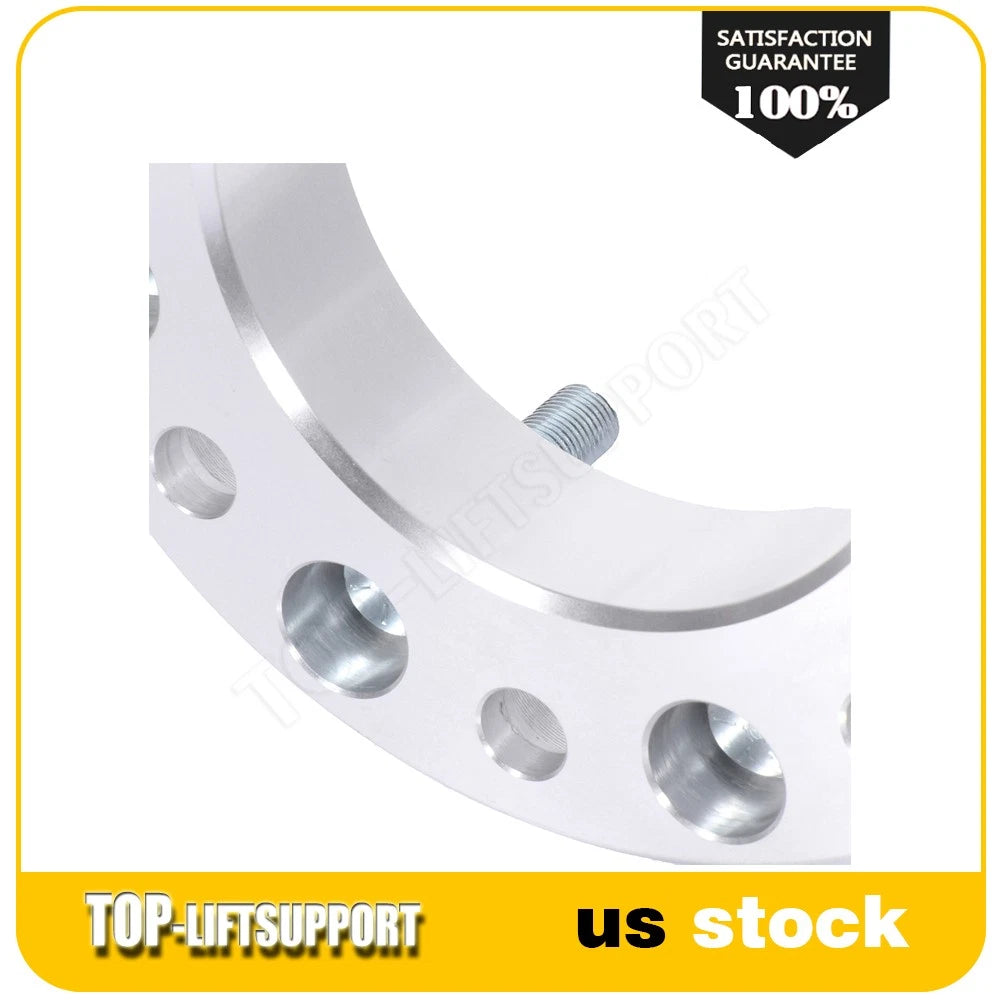 2X Wheel Spacers for Chevy Silverado 2500 HD (2011–2025) 8x180mm M14x1.5