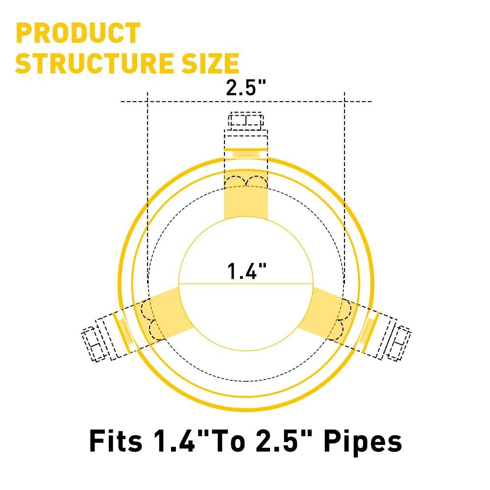 Exhaust Tip Pipe for Universal Cars (1.4"-2.5")