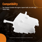 Windshield Washer Tank with Pump/Cap for Toyota Corolla Matrix (2009-2013)