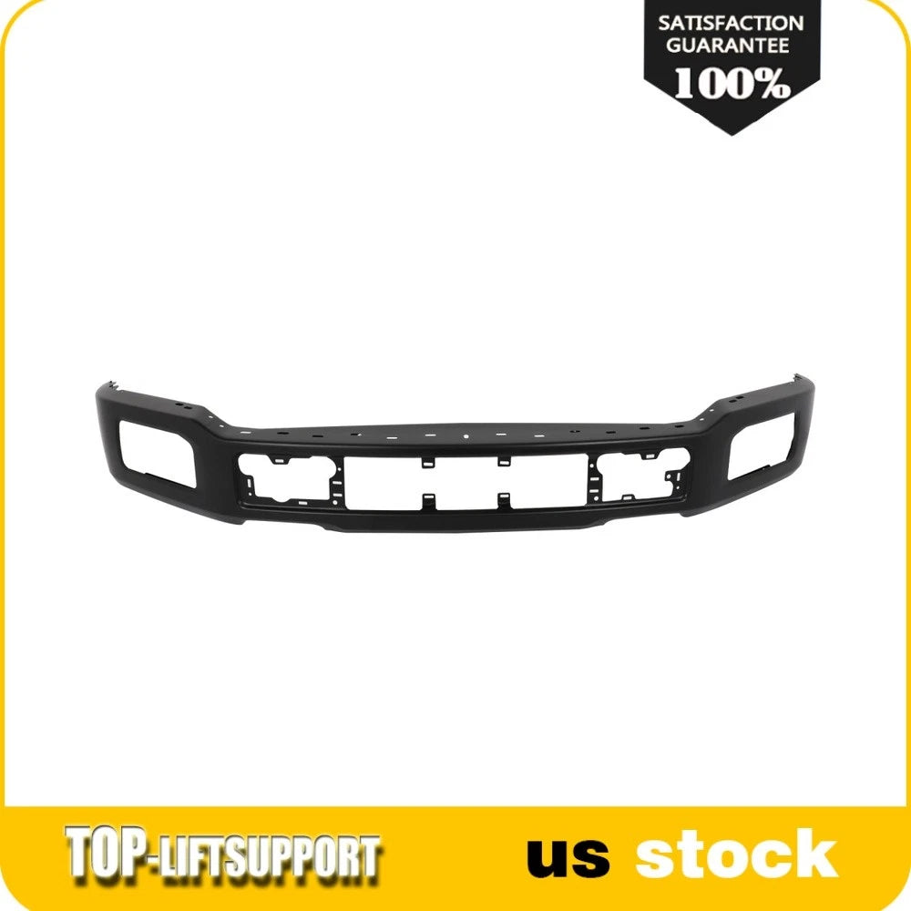 Black Steel Front Bumper Face Bar for Ford F-150 (2018–2020)