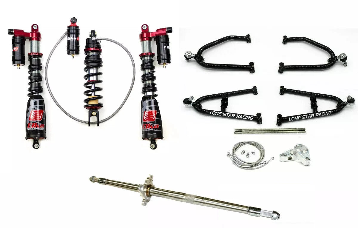 Lonestar Sport +2 Arms + Axle + Elka Legacy Plus Shocks for Honda TRX250R (1986–1989)