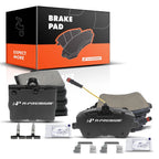 Set of 8 Ceramic Brake Pads for Mercedes-Benz C230 C240 SLK300 (2000–2009)