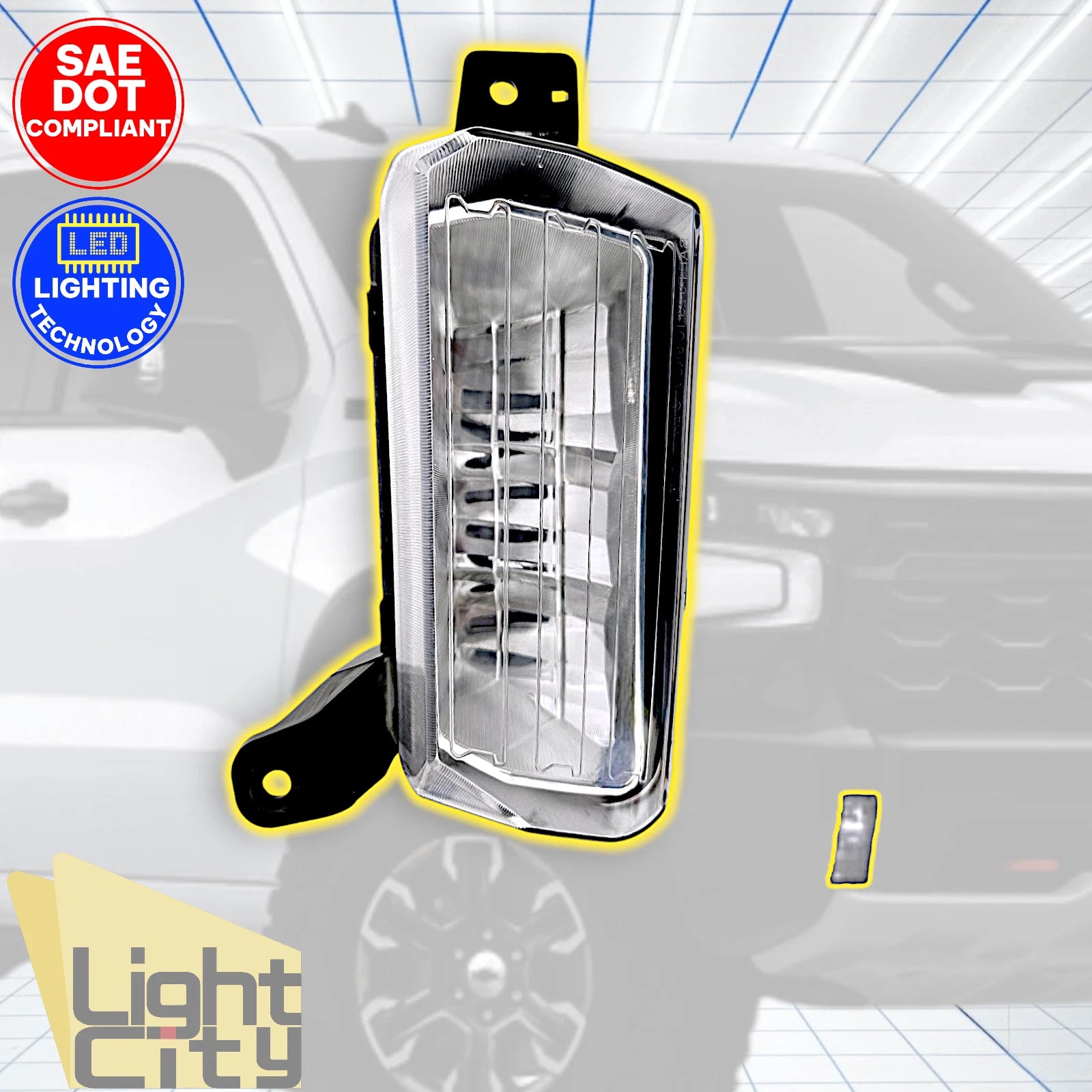 LED Fog Light for Chevrolet Silverado 1500 (2022–2024) RH