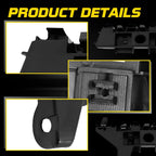 2X Front Bumper Retainer Brackets for Honda Civic (2022–2023)