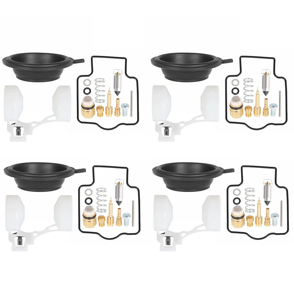 Set of 4 Carburetor Repair Kits for Kawasaki ZX6R (1995–2006)