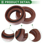 Set of 5 Oil Seal Rotary Shaft Seal FKM Rubber 25x40x10mm