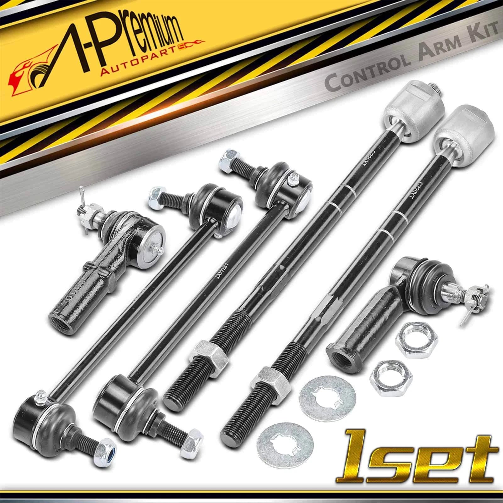 6X Front Sway Bar End Links & Tie Rods for Ford Contour Mercury Mystique (1995–2000)