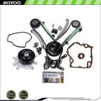 Timing Chain Kit with Water Pump Cover Gasket for Dodge Ram Dakota Jeep (2002–2008)