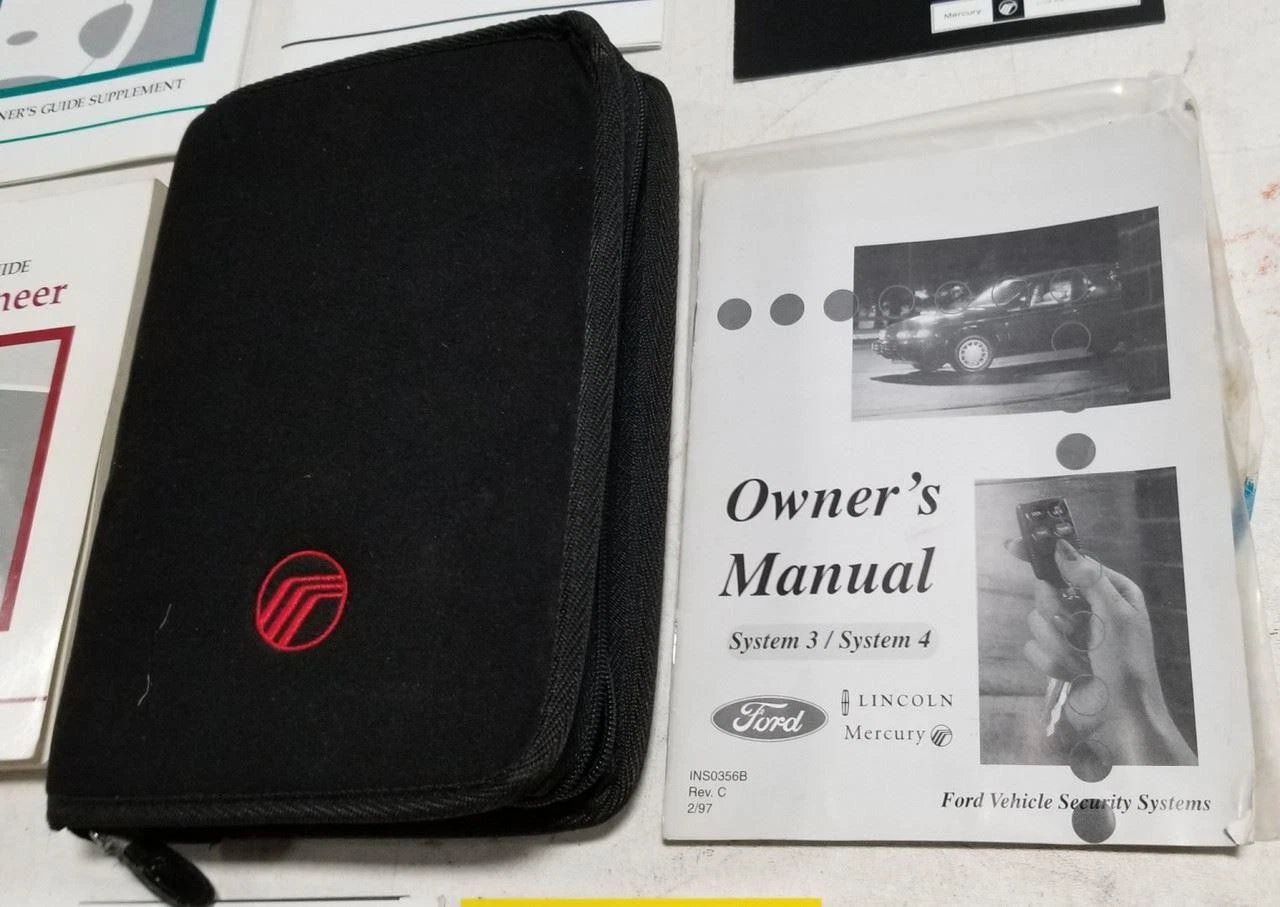 Owners Manual for Mercury Mountaineer (2002)