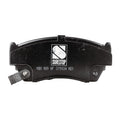 Set of 4 Semi-Metallic Brake Pads for Nissan Sentra (1991–1994)
