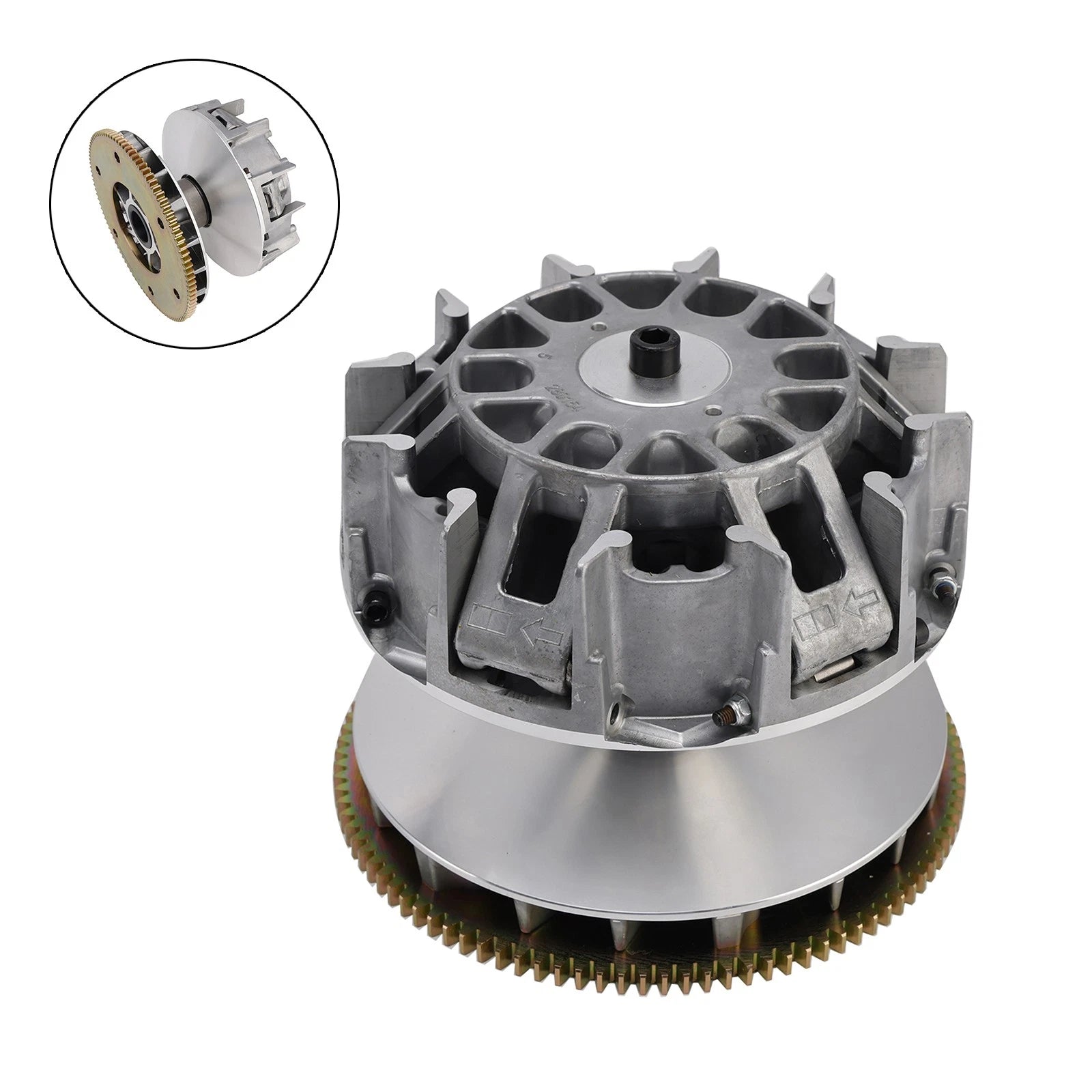 Front Complete Variator Set 711280155 for Can-Am Quest 500 600 Outlander 330 400 (2000–2023)