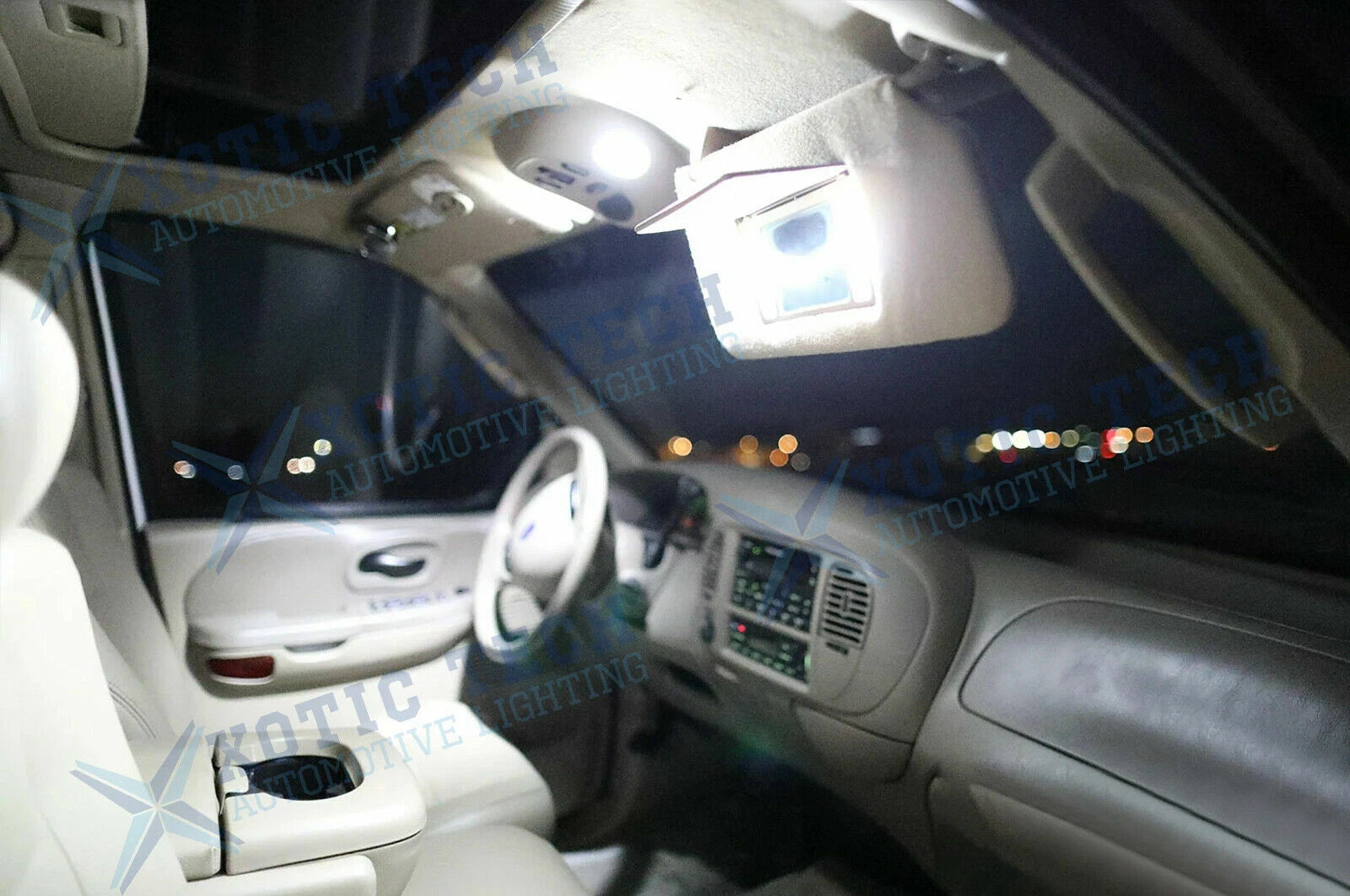 8X 6000K White LED Interior Lights Package Kit for Toyota Tacoma (2016-2021)