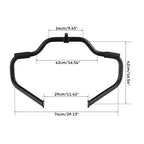 1 1/4" Mustache Engine Guard Highway Crash Bar for Harley Touring (2009–2024)