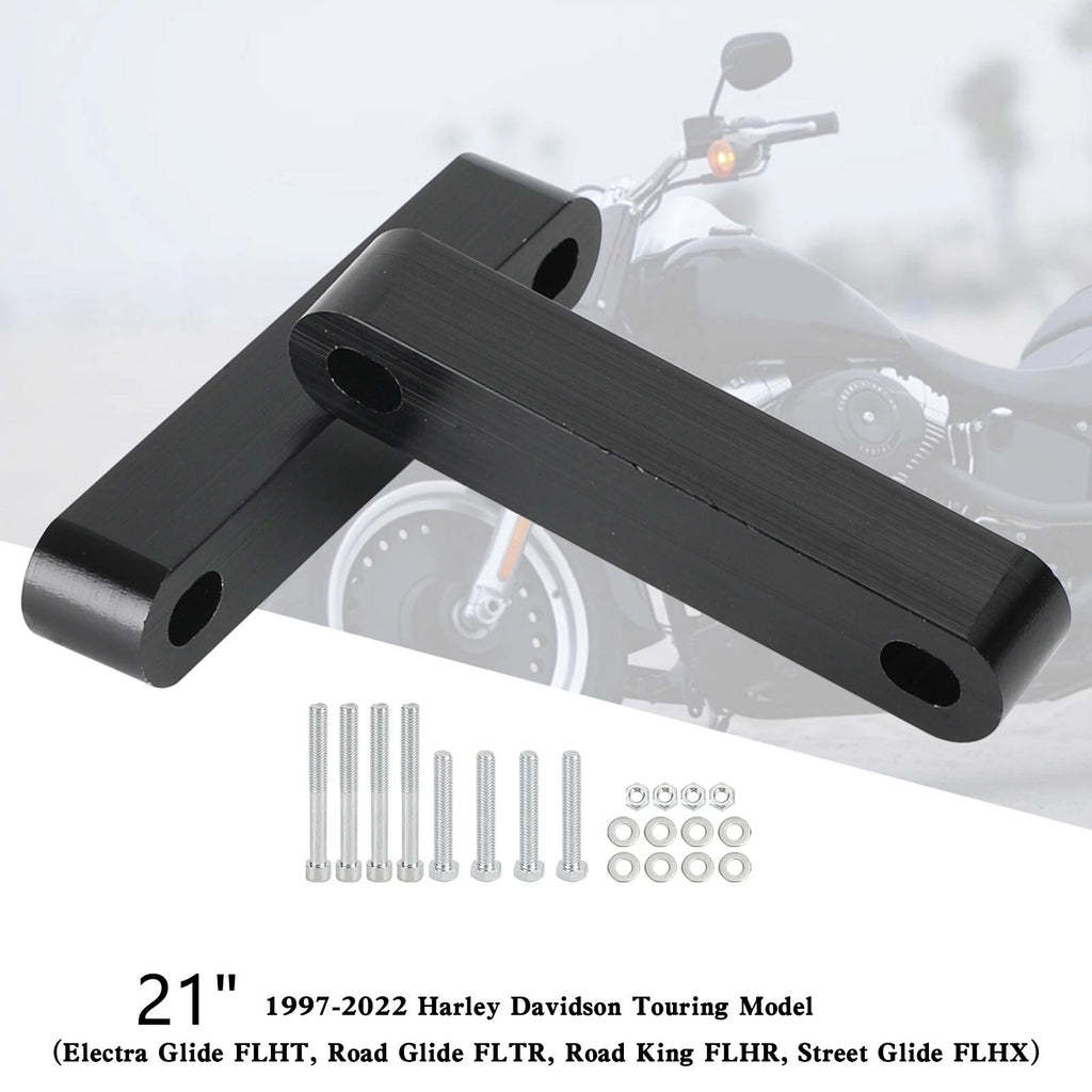 21" Front Fender Spacers for Harley Touring Electra Street Glide (1997–2022) T9