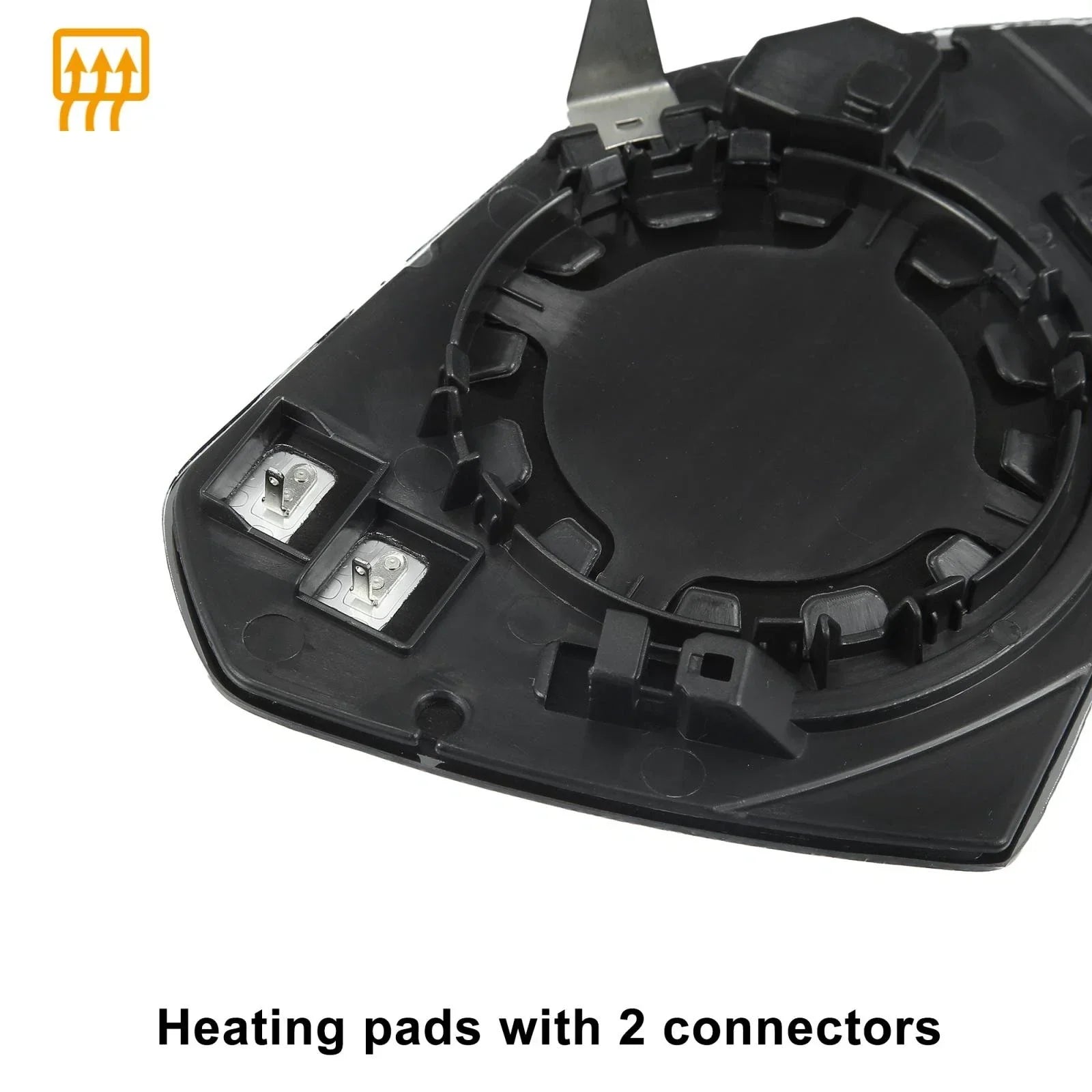 Heated Left Side Mirror Glass Replacement for Hyundai Sonata (2016-2017)
