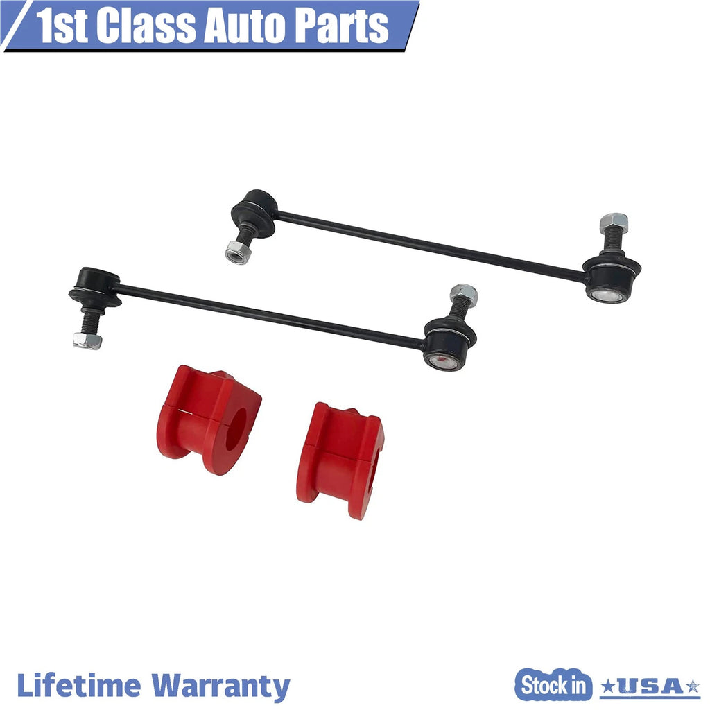 Set of 4 Front Sway Bar Links Bushings for GMC Terrain Chevrolet Equinox (2010–2017)