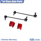 Set of 4 Front Sway Bar Links Bushings for GMC Terrain Chevrolet Equinox (2010–2017)