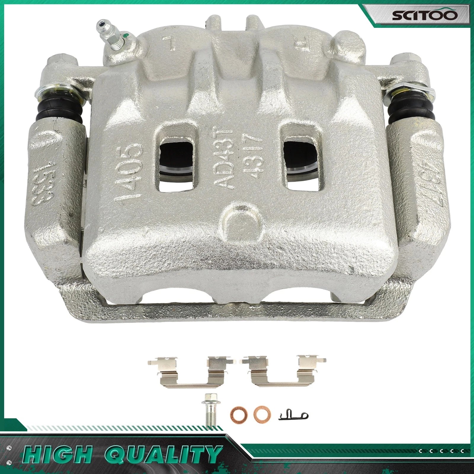 Front Left Brake Caliper w/Bracket for Subaru Impreza (1998–2000), Legacy (2000–2002)