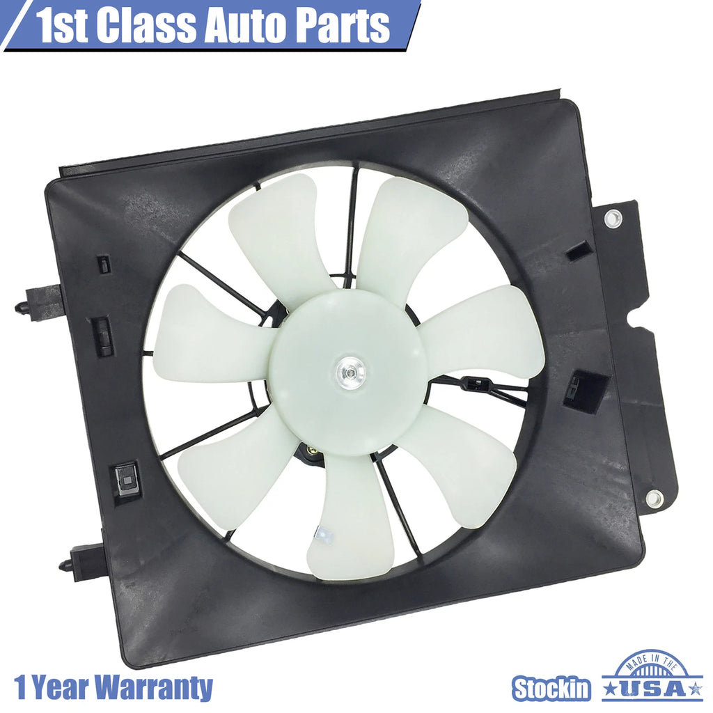 A/C Condenser Cooling Fan Assembly for Honda CR-V (2002–2006)