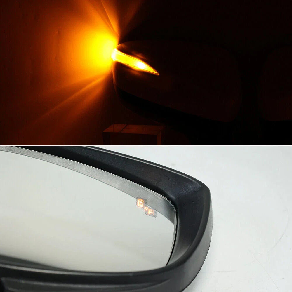 Left Driver Side Mirror With Turn Signal Heated for Mazda CX-5 (2015–2016)