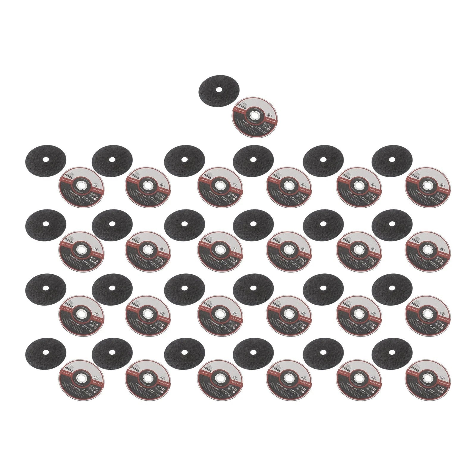 50 Pack Cut Off Wheels 6"x1/16"x7/8" for Stainless Steel and Metal