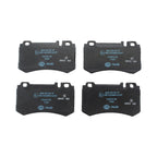 Set of 4 Hella Rear Low-Met Disc Brake Pads for Mercedes Benz C215 W219 W220