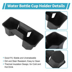 Center Console Cup Holder Organizer for Honda Accord (2023–2025) TPE Black