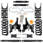 Front 5" Rear 7-8" Drop Kit for Chevy GMC C1500 (1988–1998) W/Shock & Spindle