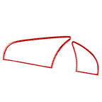 Red Dashboard Air Vent Outlet Cover Trim for BMW 3 Series E36 (1991–1999)