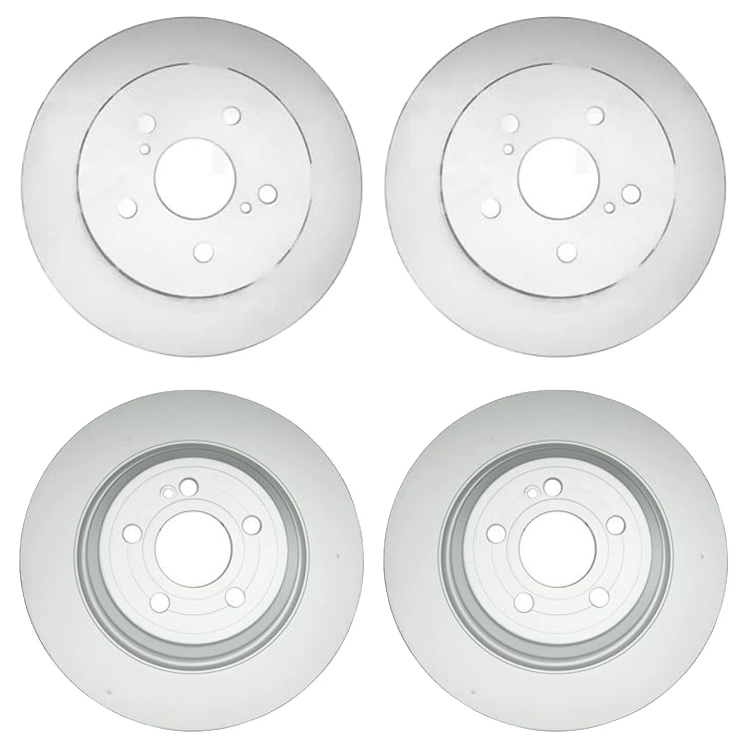Set of 2 Hella Brake Rotors Kit for X167 GLE350 4Matic (2020–2023)