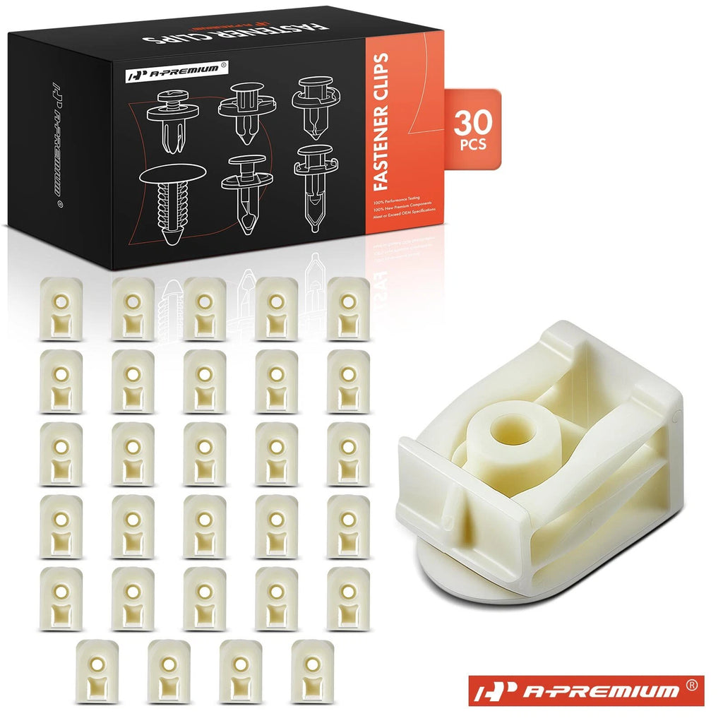30x Nylon Rocker & Moulding U-Nut Clamp Clips for BMW 