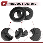 Set of 5 Rotary Shaft Oil Seals 35x62x12mm Nitrile Rubber 672668828786