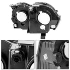 Set of 2 Headlights for Jeep Grand Cherokee (2005-2007)