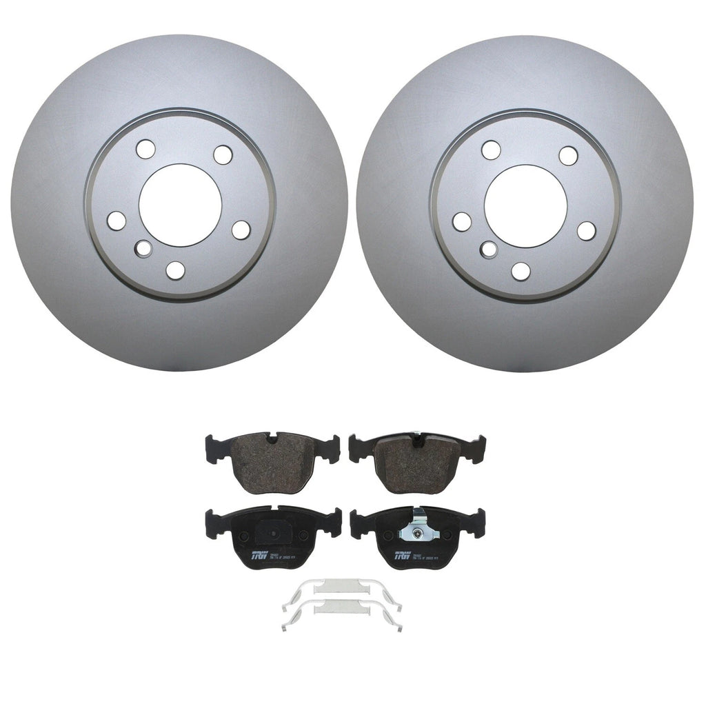 Front Brake Kit 332mm Disc Rotors & TRW Pads for BMW X5 (E53)