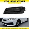 Black Front Bumper Fog Light Grille Bezel Cover for Subaru Impreza (2020–2023)