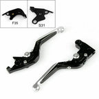 Adjustable Folding Brake Clutch Levers for Suzuki B-King (2008–2011) Silver